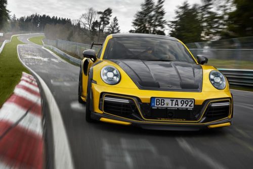 Tuned 350km/h Porsche 911 Turbo S slams down 950Nm