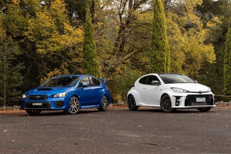 Gr Sti Rally 2021 Subaru WRX STI Premium v Toyota GR Yaris Rallye Comparison ...