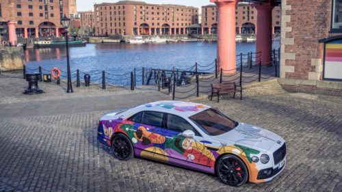 This Bentley Unifying Spur art car is an ode to love, progress, and unified diversity