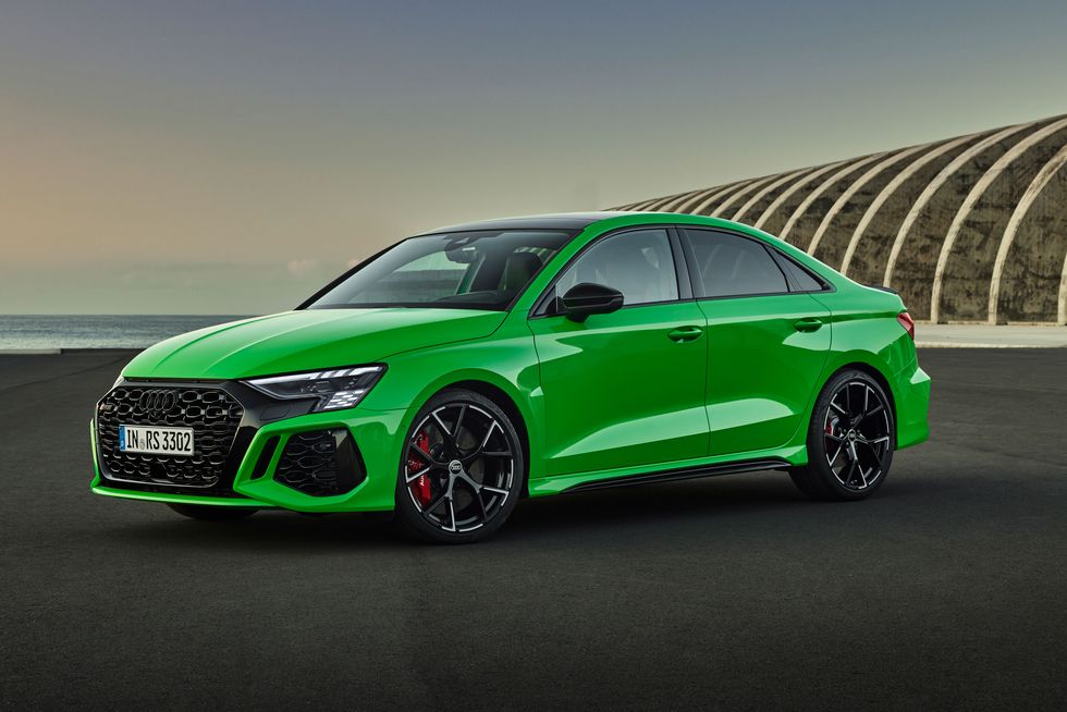 2022 Audi RS3 Revealed with 401 HP of Five-Cylinder Fury - GearOpen.com