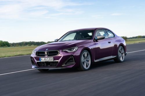 2022 BMW 2 Series Shows In Its Purple Metal Skin At Goodwood FoS