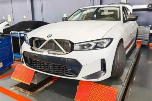 BMW 3 Series facelift leaked
