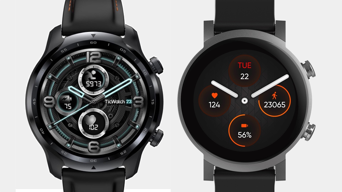 TicWatch Pro 3 and TicWatch E3