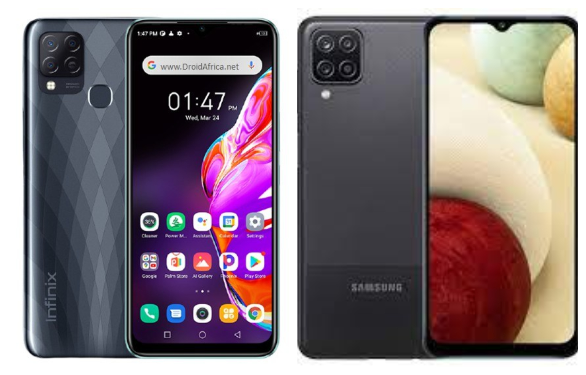 Samsung A12 vs Infinix HOT 10T