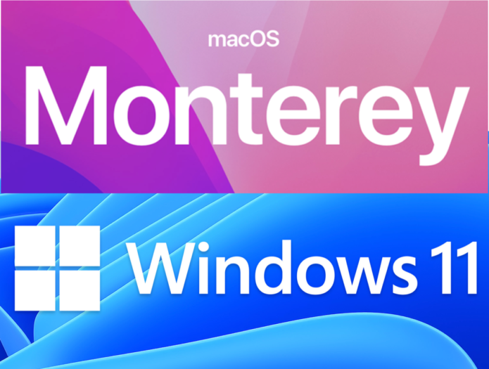 Windows 11 vs. MacOS Monterey