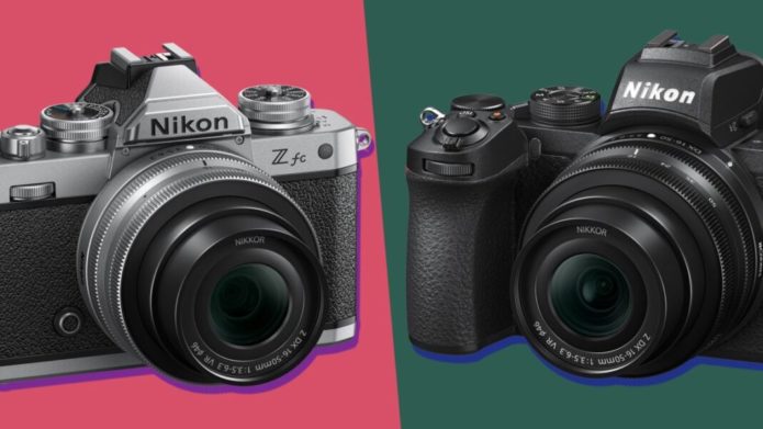 Nikon Zfc vs Nikon Z50