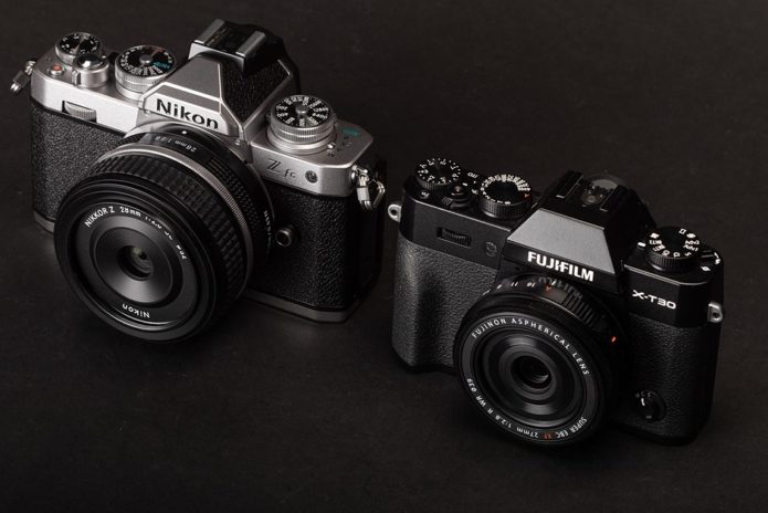 Nikon Z fc vs Fujifilm X-T30