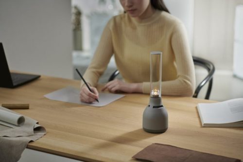 Sony’s LSPX-S3 is a wireless speaker that looks like candle