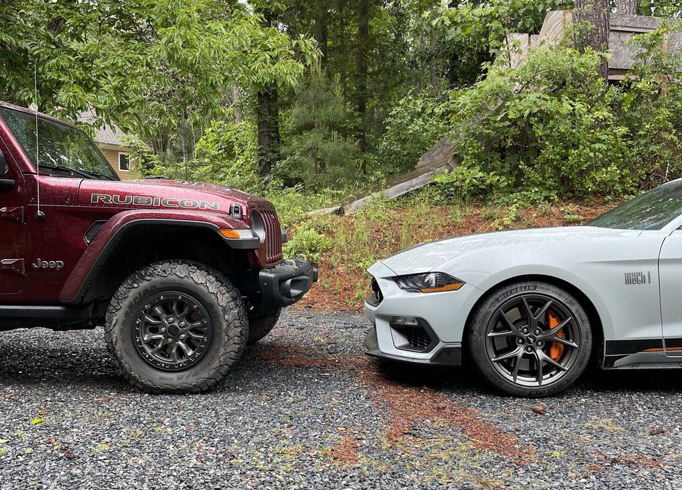 Ford Mustang Mach 1 or Jeep Wrangler Rubicon 392