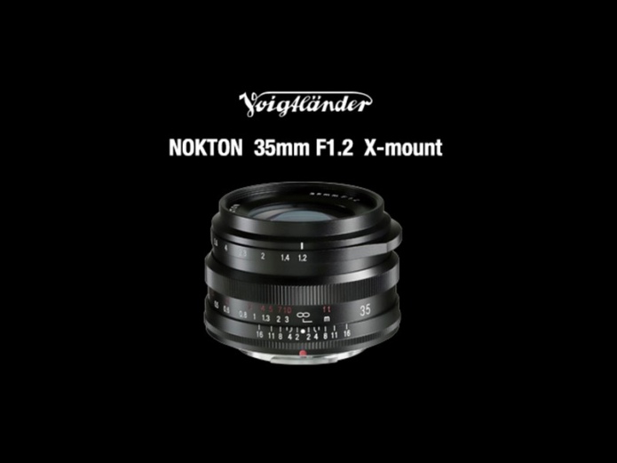 Cosina Voigtlander Nokton 35mm F1.2 for Fujifilm X system cameras
