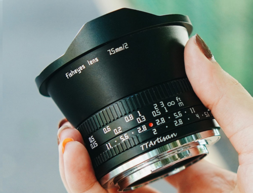 TTArtisan releases $150 7.5mm F2 fisheye APS-C lens for 7 camera mounts