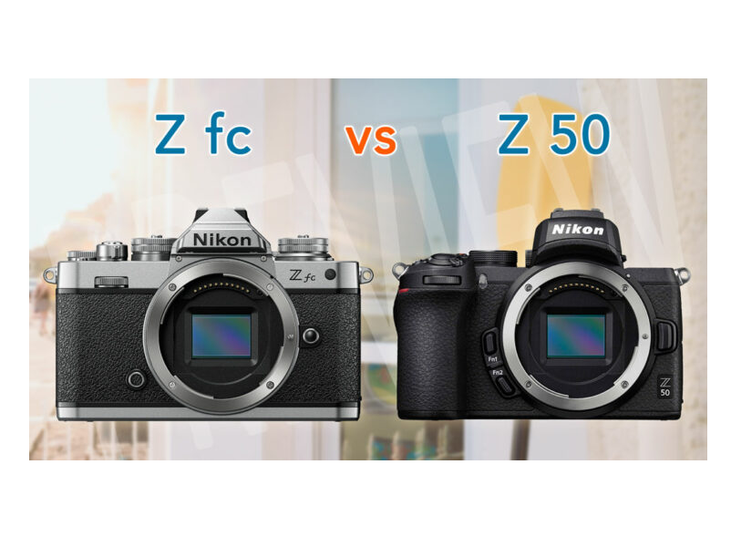 Nikon Z fc vs Z50
