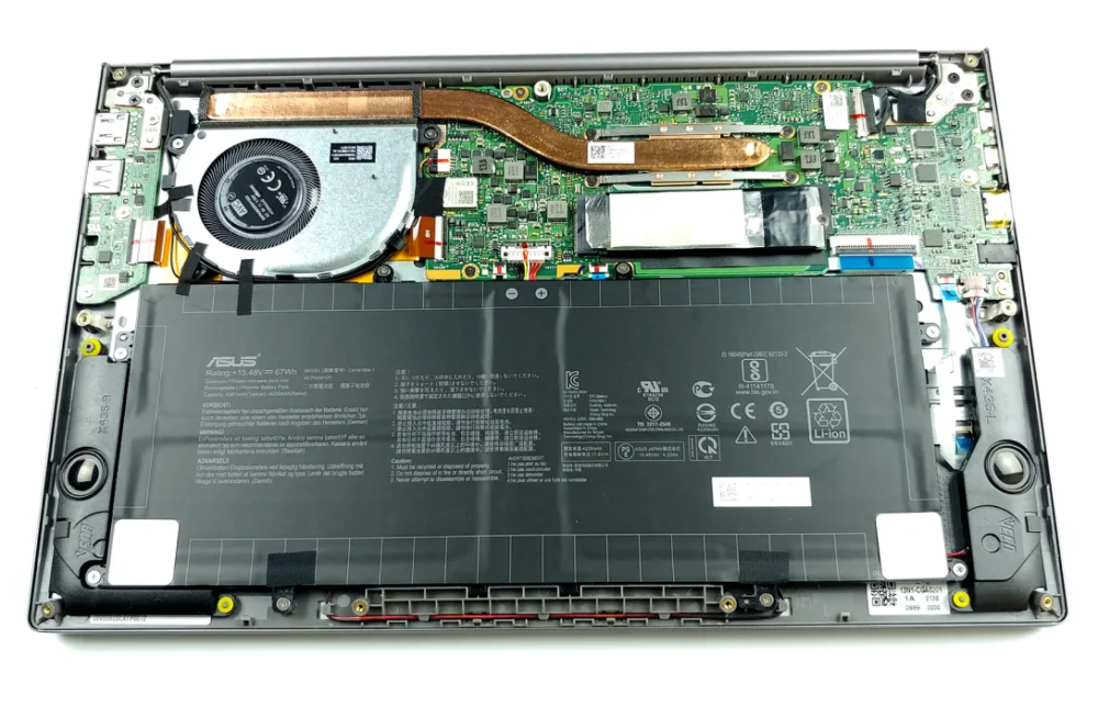 Inside Asus Vivobook S14 S435 Disassembly And Upgrade Options 8433