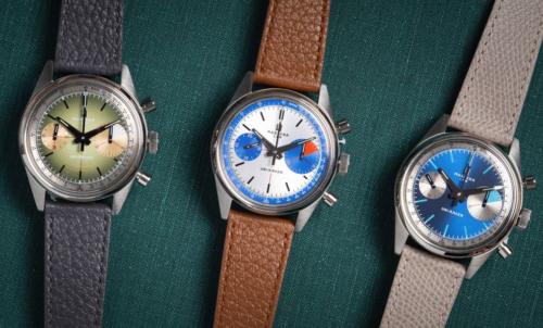 A Vintage-Inspired Chronograph with a Modern Dial