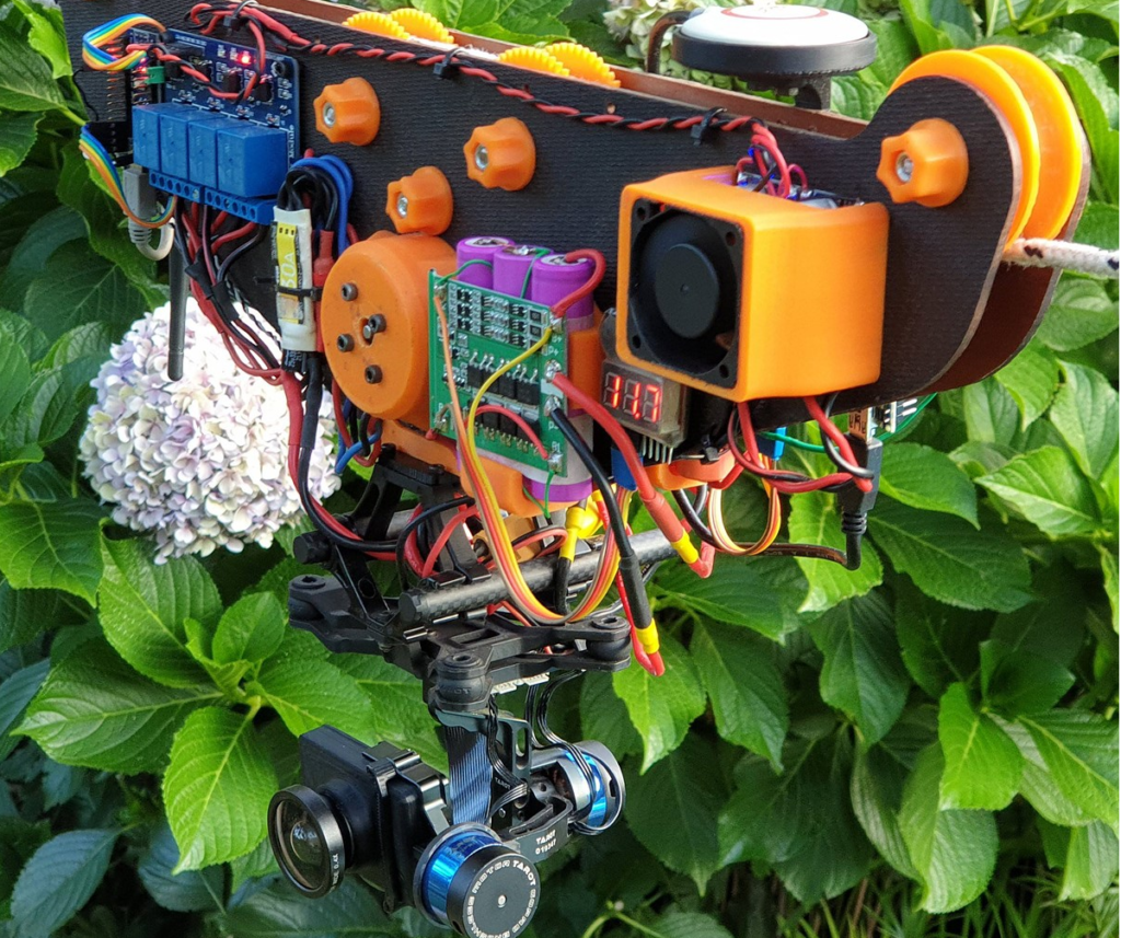 Engineering student created an impressive DIY cable cam with AIpowered