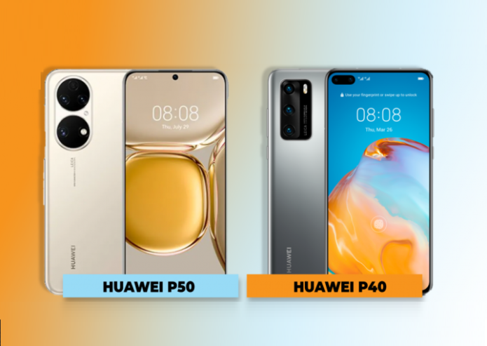 Huawei P50 vs P40