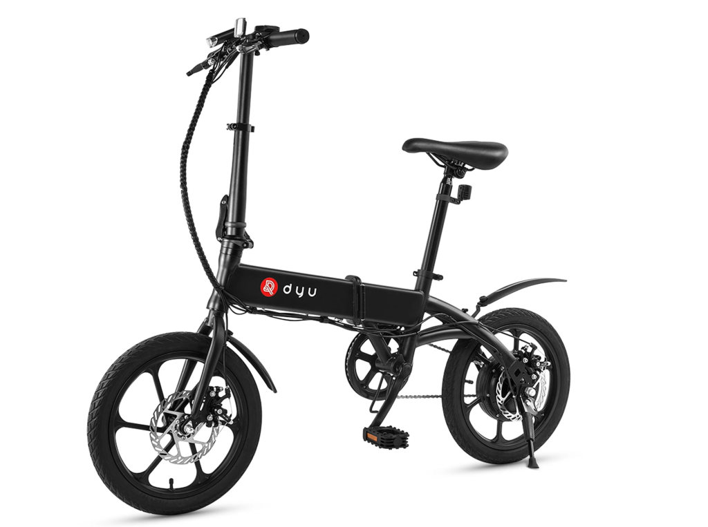 DYU A1F Review – 16-Inch Folding Electric Bicycle - GearOpen.com