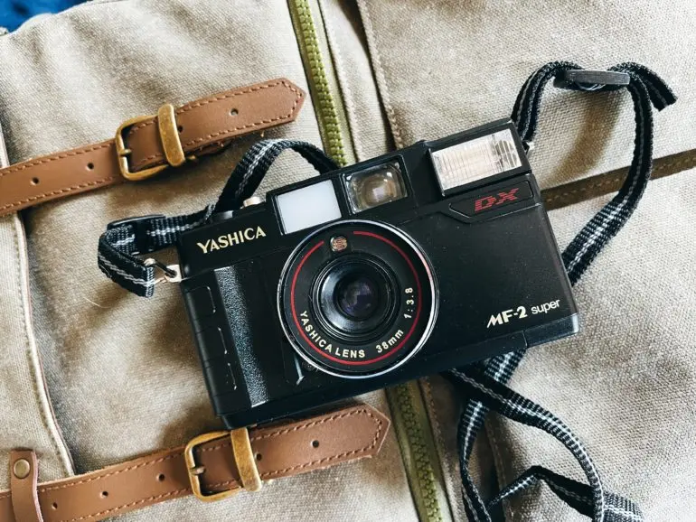 Yashica MF-2 Super DX camera