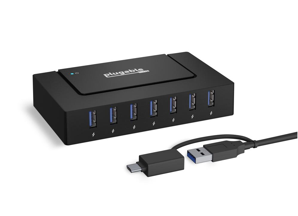Plugable 7-in-1 USB Charging Hub
