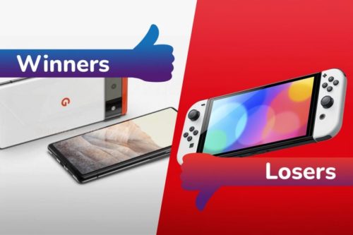 Winners and Losers: Nintendo Switch OLED underwhelms while the Pixel 6 excites