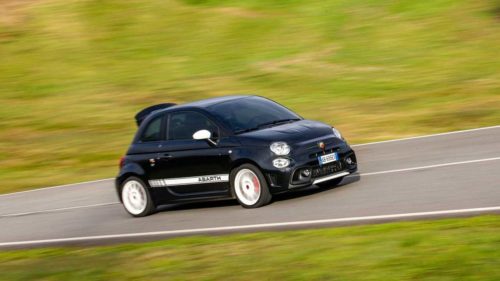 Abarth 695 Esseesse has a potent combination of speed and vintage styling