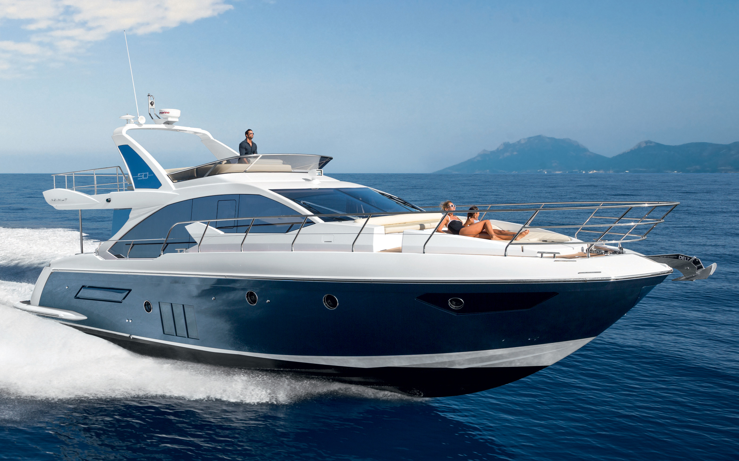 Azimut 50 yacht