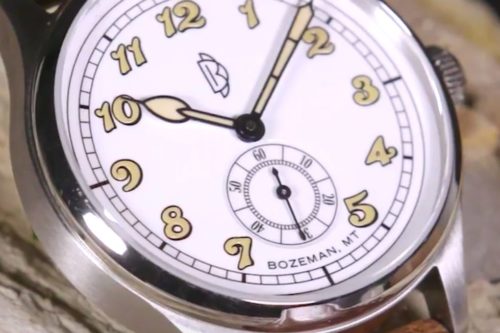 This New Watch from Montana Is a Throwback to Old-School Watchmaking