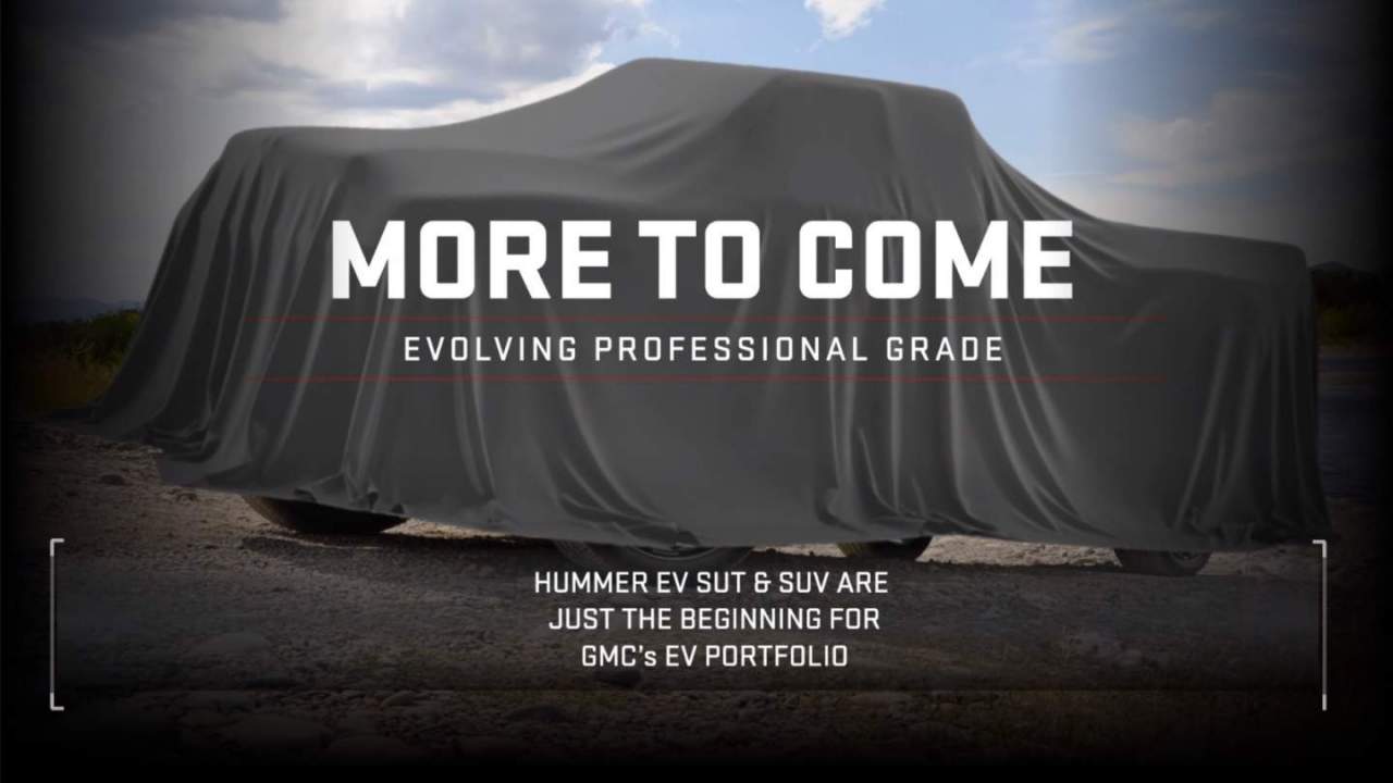 GMC is working on a second electric pickup alongside Hummer EV