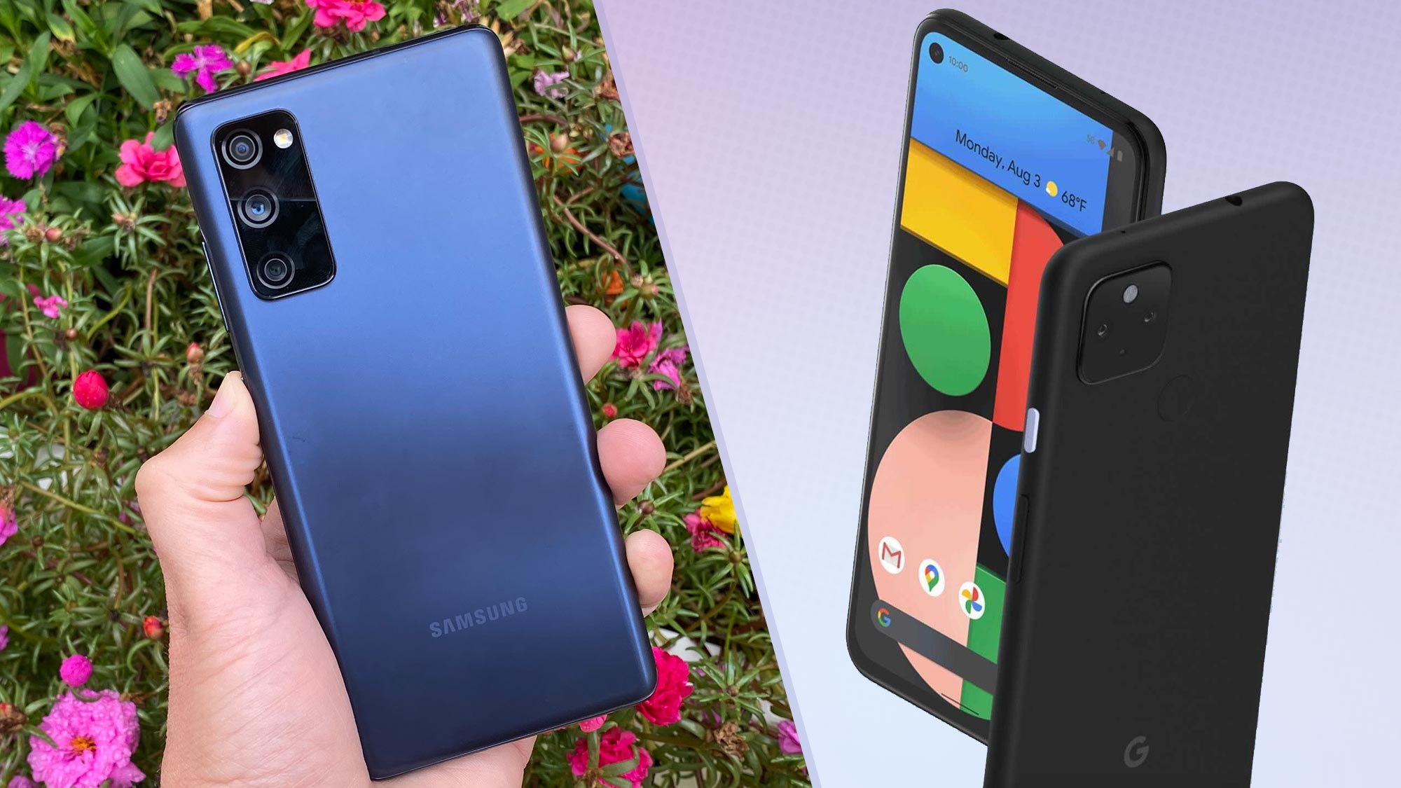 Google Pixel 5 vs Samsung Galaxy S20 FE