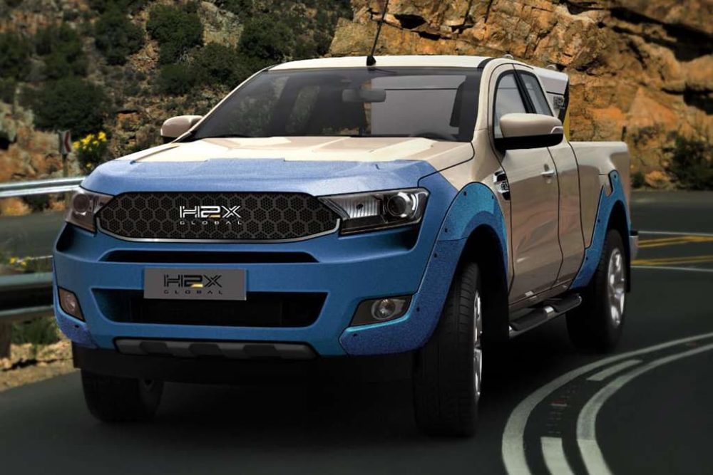 Ford Ranger fuelcell ute revealed