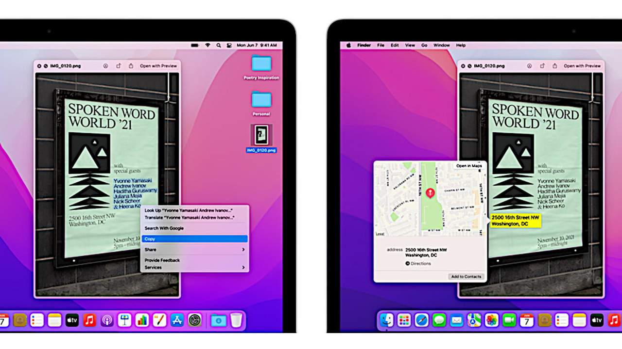 macOS Monterey Live Text won’t be exclusive to M1 Macs anymore