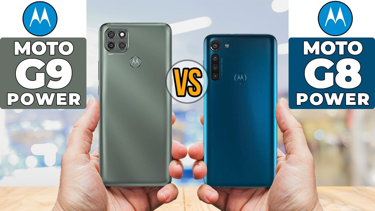 Moto G9 Power vs Moto G8 Power