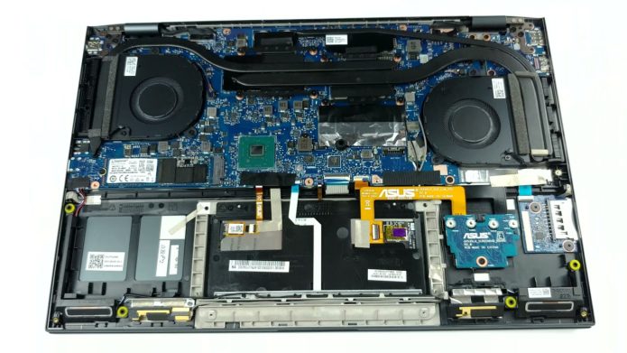 Inside ASUS ZenBook Pro 15 UX535