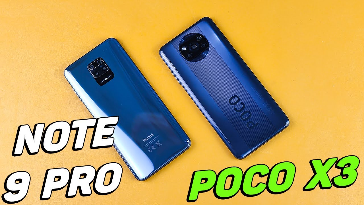 Redmi Note 9 Pro vs Poco X3