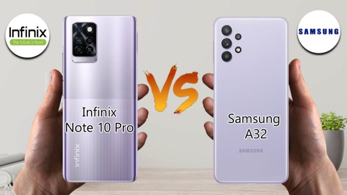 Infinix Note 10 Pro vs Samsung Galaxy A32