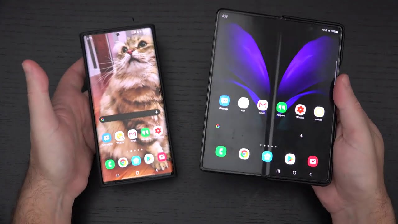 z fold 2 vs note 10 plus