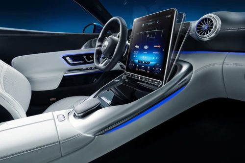 New Mercedes-AMG SL interior revealed
