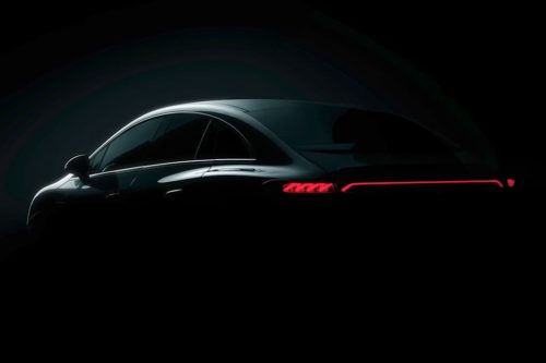 Mercedes-Benz EQE teased