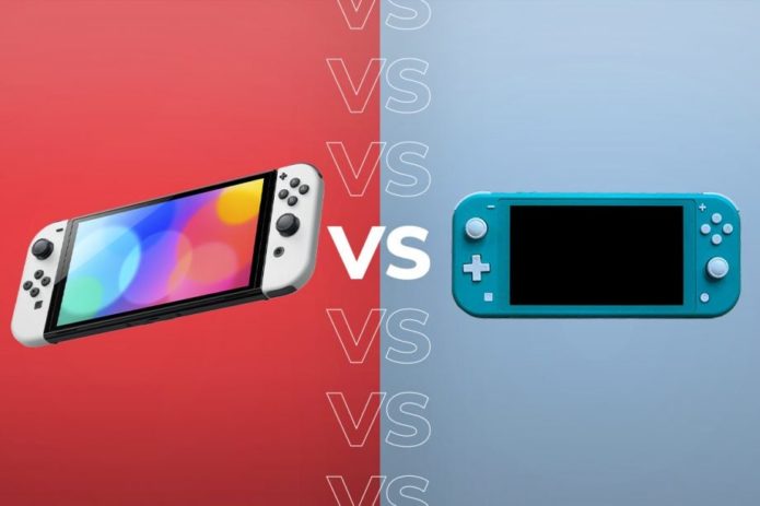 Nintendo Switch OLED vs Nintendo Switch Lite