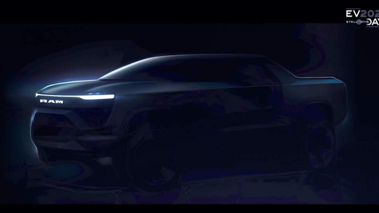 A Ram 1500 BEV is joining the electric pickup party