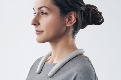 Sony’s latest SRS-NB10 Wireless Neckband Speaker offers 20 hours of battery life