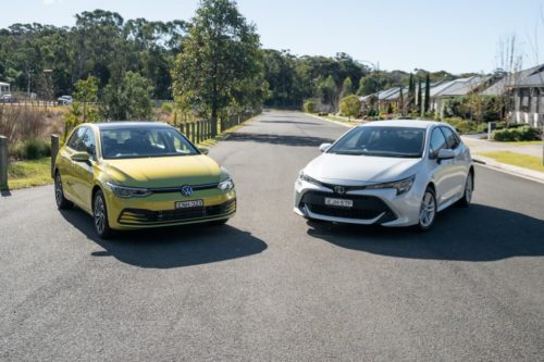 2021 Toyota Corolla Ascent Sport v Volkswagen Golf Life Comparison