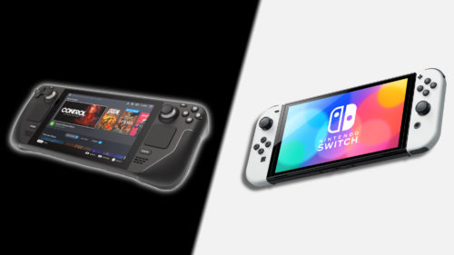 Steam Deck vs Nintendo Switch OLED: two different approaches to handheld gaming
