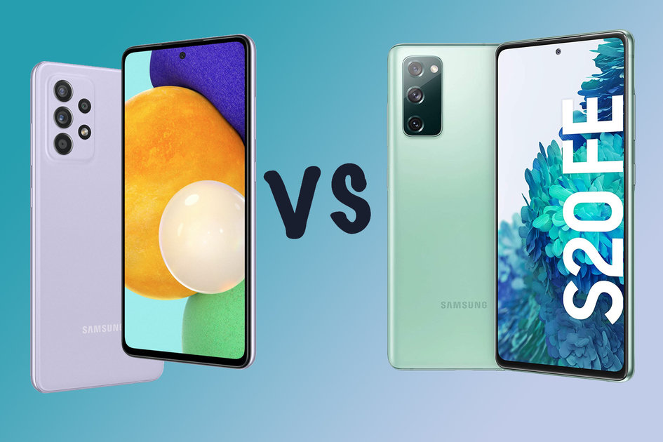 Samsung Galaxy A52s vs A52 5G vs Galaxy S20 FE