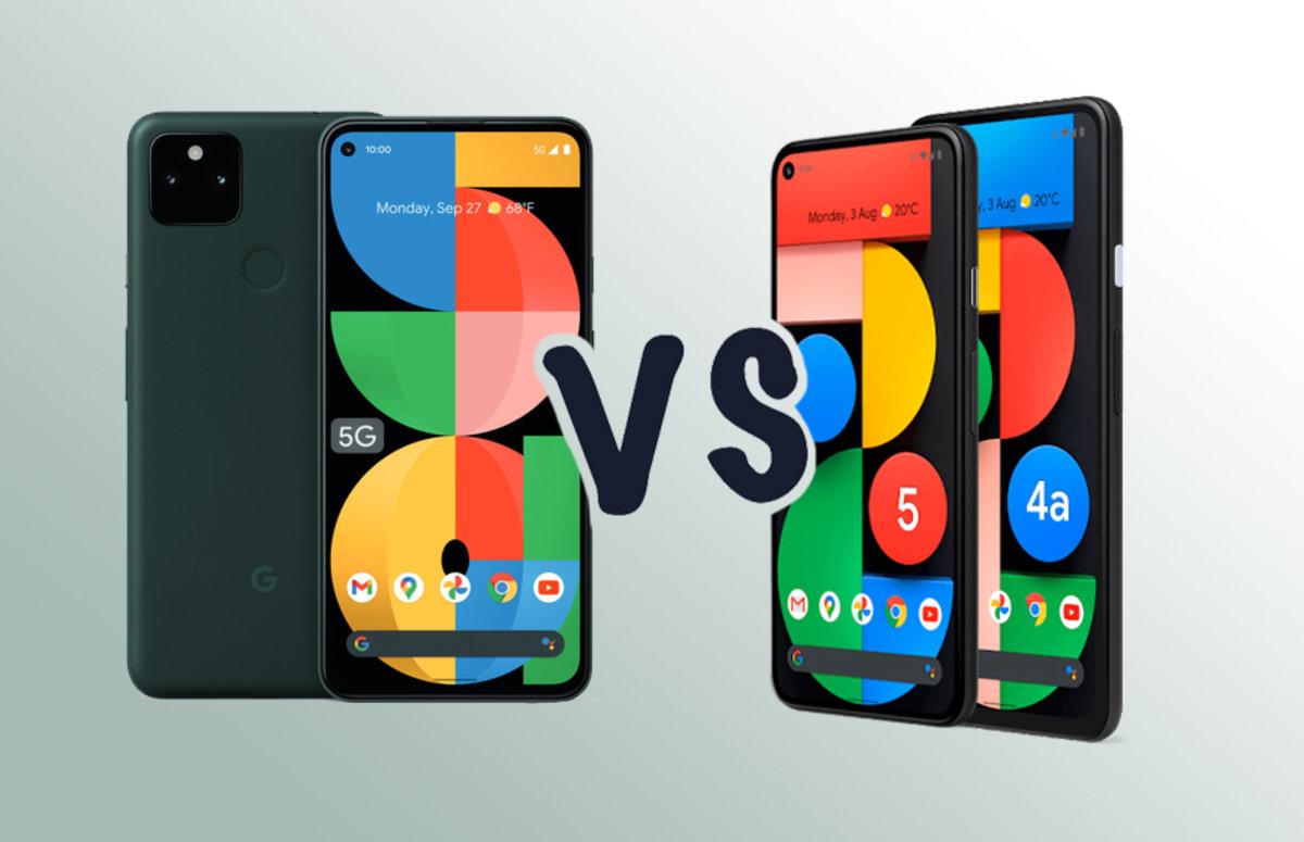 Google Pixel 5a 5G vs Pixel 5 vs Pixel 4a 5G