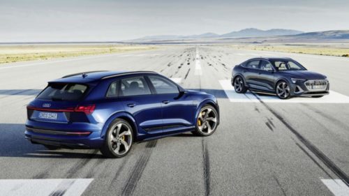 2022 Audi e-tron S and e-tron S Sportback US launch detailed for tri-motor fun