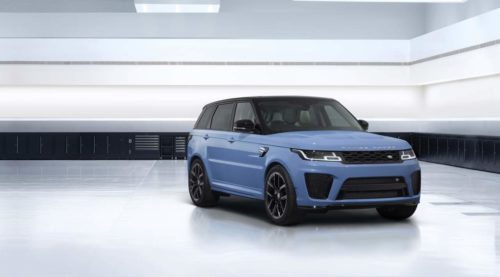 2022 Range Rover Sport SVR Ultimate Edition gets new colors and bespoke detailing