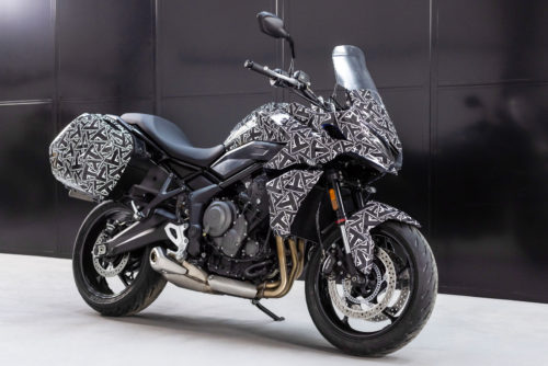 2022 Triumph Tiger 660 Sport Prototype First Look Tease