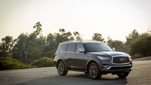 2022 Infiniti QX80 unveiled featuring a new infotainment system
