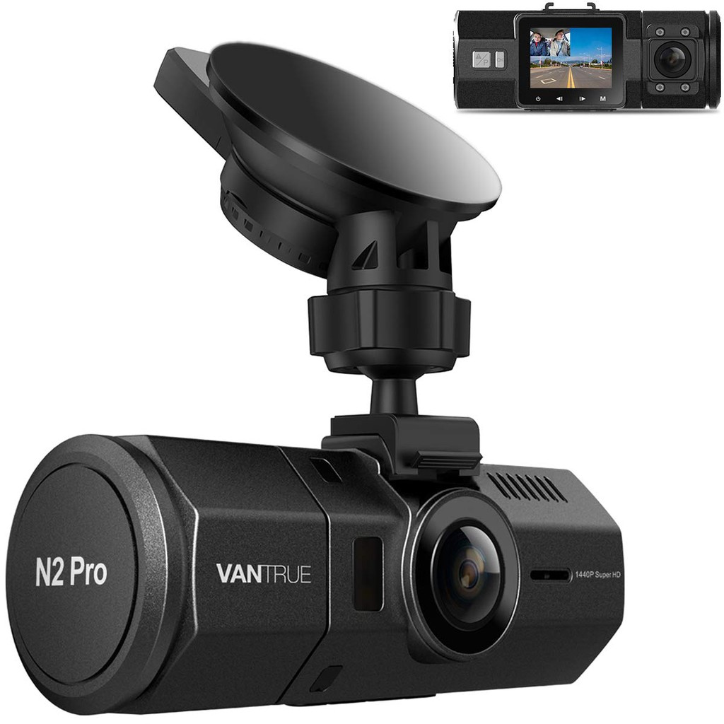 VanTrue N2 Pro Dual 1080p Dash Cam